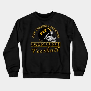 Pittsburgh Football Vintage Style Crewneck Sweatshirt